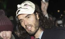 Russell Brand at Million Mask March